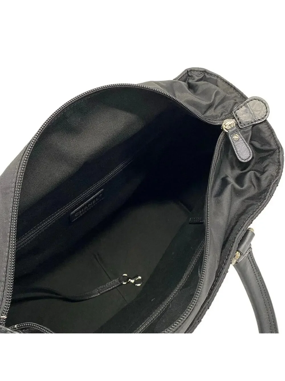 Chanel Paris New York Line Tote Black #283893C17B